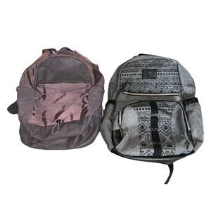 Girls / teen Backpacks Lot of 2 Floral Design Target & Kelty Brand VERY GOOD